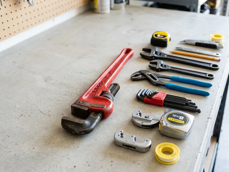 Professional plumbers in Hurley, MS equipped with top-tier tools for residential and commercial plumbing services.